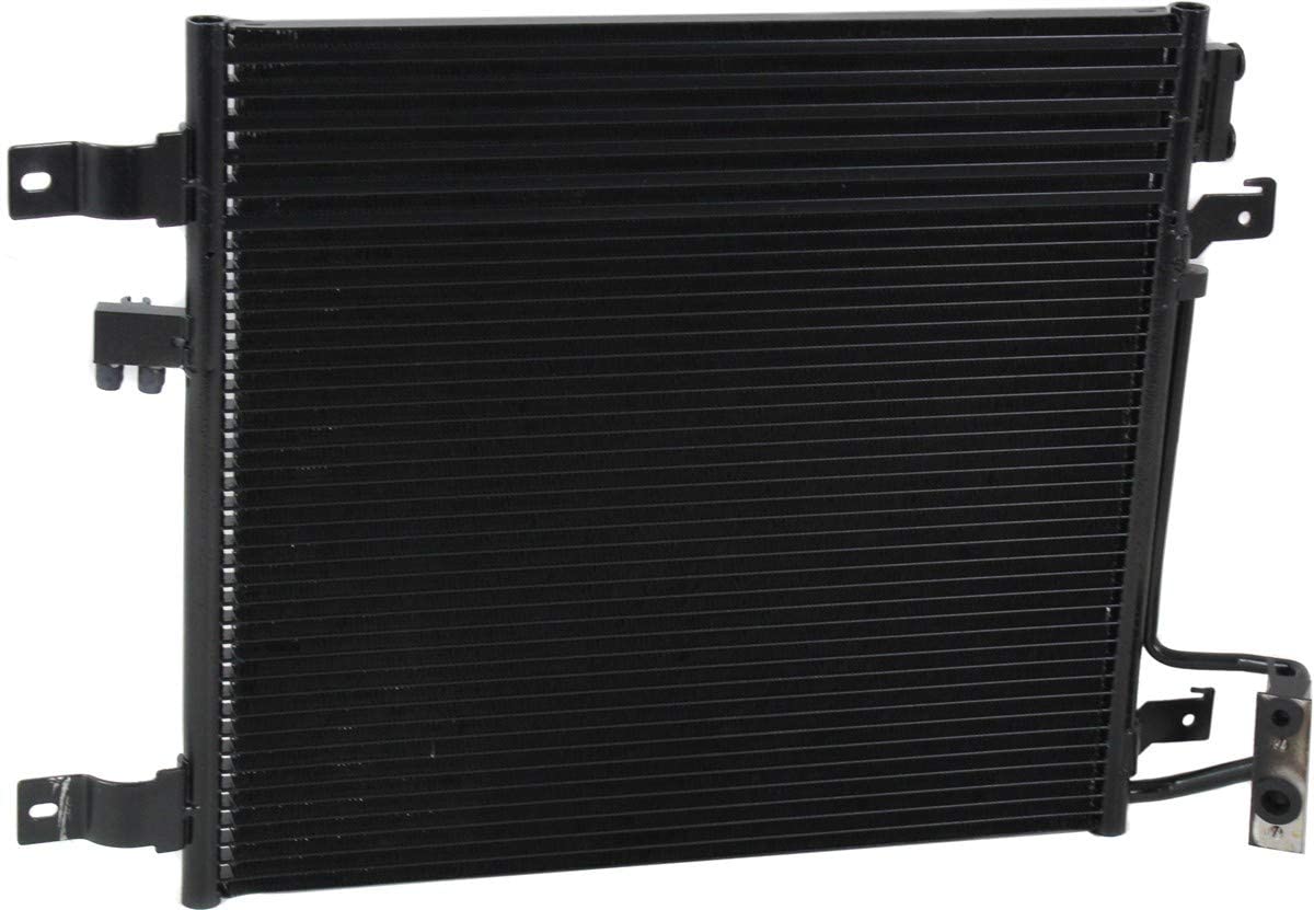 Kool Vue AC Condenser For 2007-2011 Jeep Wrangler (JK) AT Models w/Oil Cooler