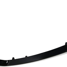 Front Bumper Trim Compatible with 2017-2018 Nissan Rogue Black CAPA Center
