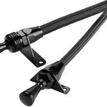 Lokar X1220177 Black Stainless Steel Housing Dipstick with Lock for 1/4" NPT Pan Fitting Gauge to Fit Engine