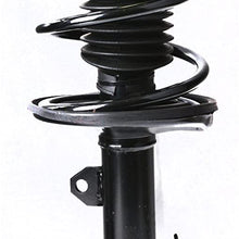 Riseking Pair Front Complete Suspension Gas Shock Absorber Strut & Springs Assembly Kit Compatible with 09-13 Corolla & 11-13 Matrix RKS0461+S0462
