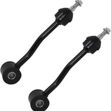 Detroit Axle - Both (2) Brand New Front Stabilizer Sway Bar End Link - Driver and Passenger Side for 1997 1998 1999 2000 2001 2002 2003 2004 2005 2006 Jeep Wrangler