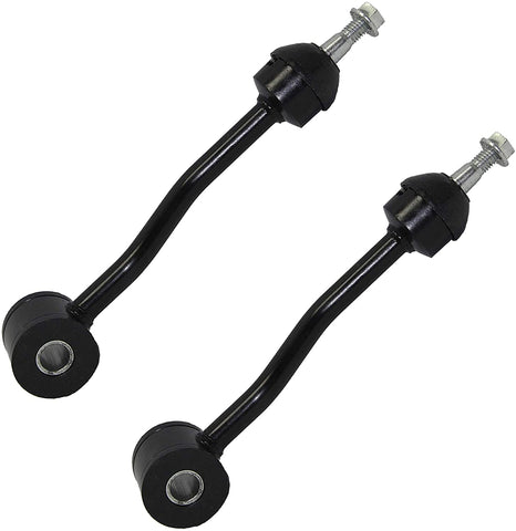 Detroit Axle - Both (2) Brand New Front Stabilizer Sway Bar End Link - Driver and Passenger Side for 1997 1998 1999 2000 2001 2002 2003 2004 2005 2006 Jeep Wrangler