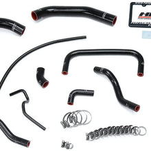 HPS Reinforced Black Reinforced Silicone Radiator + Heater Hose Kit for 04-11 Ford Ranger 4.0L V6