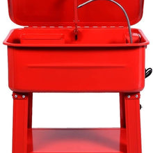 Goplus 20 Gallon Automotive Parts Washer Cleaner Heavy Duty Electric Solvent Pump