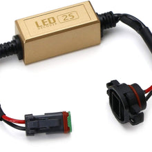 iJDMTOY (2) 5202/2504 To Deutsch DT DTP Canbus Anti Flicker Resistor Canceller Decoders For LED Pod Driving Lights, LED Light Bar, LED Worklamps, etc