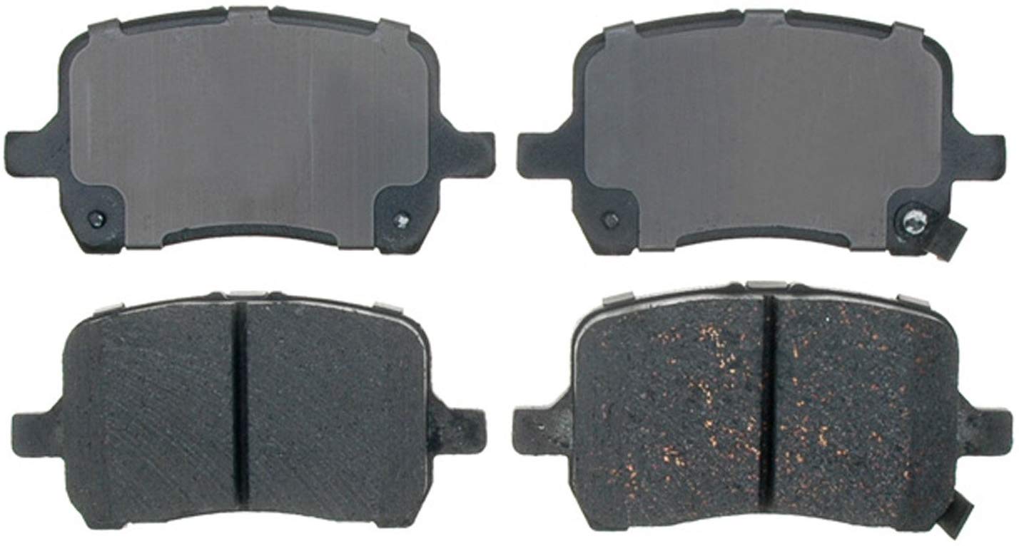 ACDelco 14D1160CH Advantage Ceramic Front Disc Brake Pad Set with Hardware