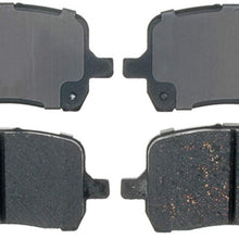 ACDelco 14D1160CH Advantage Ceramic Front Disc Brake Pad Set with Hardware
