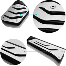 for BMW No Drill Gas Brake Pedal, Jaronx Stainless Steel Anti-Slip at Accelerator Brake Pedal Cover (Fits: BMW 1 3 5 6 7 Series X1 X3 X5 X6 Z4) (Gas+Brake Pedals)