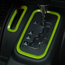 E-cowlboy 18 PCS Full Set Interior Decoration Trim Kit,Interior Door Handle Cover Trim,Air Conditioning Vent Cover Trim, Copilot Handle Cover Trim for Jeep Wrangler JK JKU 2011-2018 4-Door