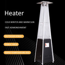 OCYE Outdoor Heater, Pyramid Type Flame Outdoor Heater, Anti-scalding and Anti-overturning Protection, Suitable for Indoor and Outdoor Places