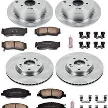 Autospecialty (KOE4116) Daily Driver OE Brake Kit, Front and Rear