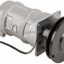 AC Compressor & V-Belt A/C Clutch For John Deere Replaces A6 SE501457 - BuyAutoParts 60-01052NA New