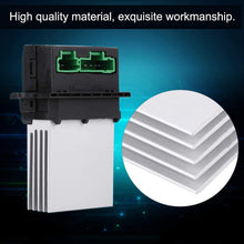 Car Blower Regulator Regulator, Heater Motor Blower Fan Resistor Speed ​​Resistance with Wiring Plug Harness for Citroen Peugeot Renault 6441L2