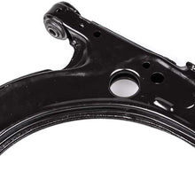 TUCAREST K620717 Front Left Lower Control Arm and Ball Joint Assembly Compatible Volkswagen MK4 Beetle Golf Jetta City Driver Side Suspension