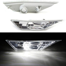 Overun 2pcs Replacement Smoke Lens Bumper Light Lamp Deflector Designed for 2016-2020 Civic