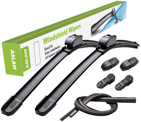 ASLAM Windshield Wipers All-Season Blade Type-M 26