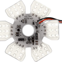 GG Grand General 81777 Blue Light Ultra Thin Air Cleaner Hex 54 LED Dual Function