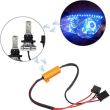 Fydun Automotive LED Decoder Harness Decoder for H7 Headlight Anti-Super Flash No Error Supply Resistance Wiring Reduce/Repair Super Flashing Daytime Operation 2Pcs
