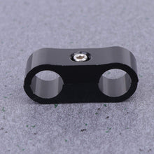 Wakauto 4Pcs Wire Clip Cable Fastener Stainless Steel Cable Clamp Pipe Clamp Metal Clamp Rubber Cushioned Cable Clamp