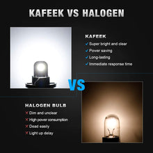 KAFEEK 20x T10 Wedge 194 168 2825 W5W LED Bulbs, Super Bright 2-2835 Chipset, CAN-Bus Error Free, Interior Lights, License Plate Dome Map Door Courtesy Park Lights,Xenon White