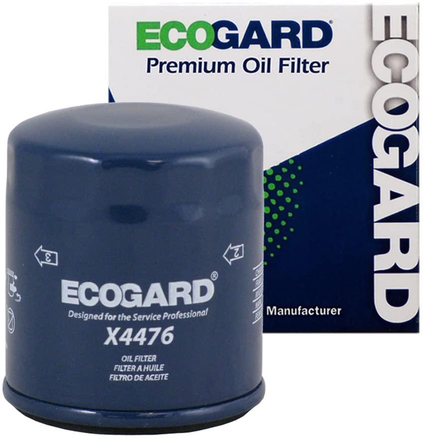 ECOGARD X4476 Premium Spin-On Engine Oil Filter for Conventional Oil Fits Chevrolet Prizm 1.8L 1998-2002 | Daihatsu Rocky 1.6L 1990-1992, Charade 1.0L 1989-1992