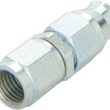 Earl's 600104 Speed-Seal Steel -4AN Straight Brake Line Hose End