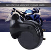 ZJchao Snail Horn, Universal 12V 110dB 510HZ Motorcycle Electric Snail Horn Loud Voice Speaker