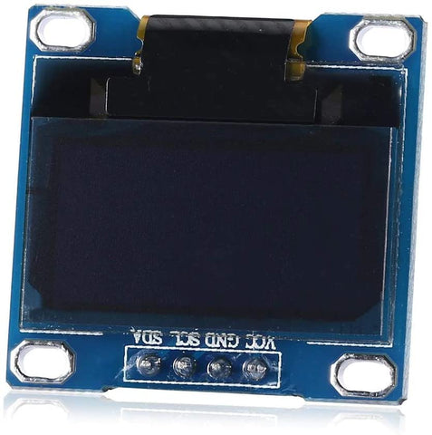 High Display Landa Tianrui LDTR - WG0120 0.96 inch 128x64 Resolution I2C Interface OLED Display Module for Arduino, Screen Display Font Color: Blue.