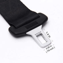 2 Pack 8'' Car Seat Belt Extender Car Buckles for Belt Extension