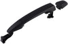 Eynpire 8025 Exterior Outside Outer Smooth Black Rear Sliding Door Handle for 2004 - 2010 Toyota Sienna - Left = Right - without Keyhole