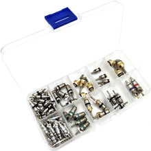 Nikauto 100Pcs Automotive Air Conditioning Part Valve Core and 2Pcs Car A/C Valve Core Remover Tool