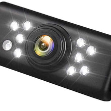 Backup Camera for Car Pickup Trucks SUVs Vans RVs License Plate Rearview Camera 9 LED Night Vision Parking Camera