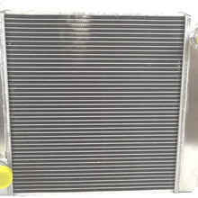 ZM Aluminum Racing Radiator For Ford Mopar 22" x 19" x 3 1/4" 2 Row Single Pass