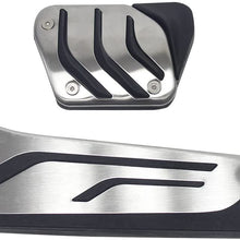 Signswise No Drill Anti-slip AT Fuel Gas Brake Pedal Cover For BMW 1 3 5 7 Series X3 X5 Z4