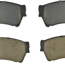 AMS Automotive 201-1164 Ceramic Brake Pad, 4 Pack