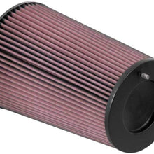K&N Universal Clamp-On Air Filter: High Performance, Premium, Washable, Replacement Filter: Flange Diameter: 4 In, Filter Height: 12 In, Flange Length: 1.5 In, Shape: Round Tapered, RC-5171