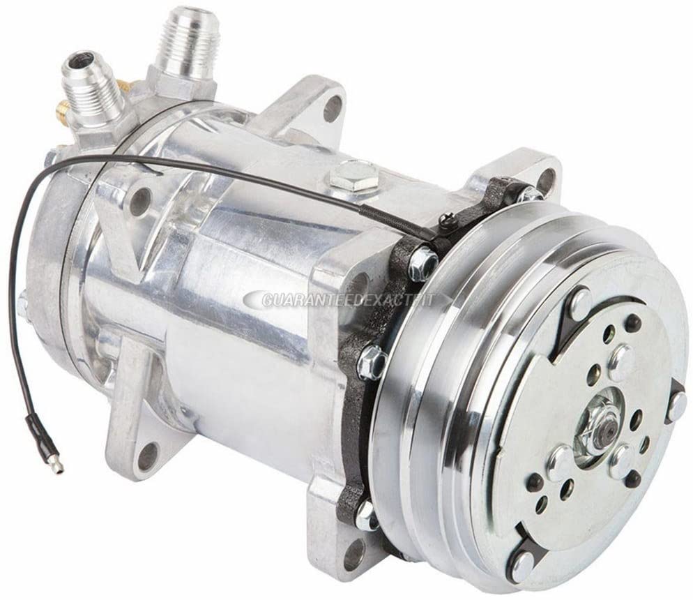 AC Compressor & A/C Clutch Replaces SD510 9103 9104 9203 9677 - BuyAutoParts 60-02509NA New