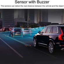KKmoon Car Auto Reverse Backup Radar System 4 Parking Sensor with LED Display