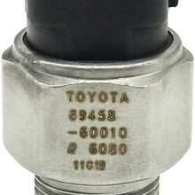 Fuel Pressure Sensor Replacement for TOYOTA AVENSIS COROLLA VERSO 2.0 2.2 D4D D 89458-60010 499000-6081 6 PIN D-4D Prado Hilux Hiace Common Rail DIESEL