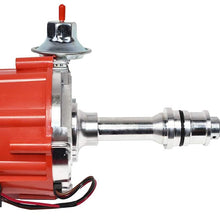 Top Street Performance JM6502R Ford Small Block 221-302 HEI Distributor with Red OEM Cap & 65K Volt Coil