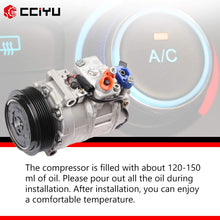 cciyu Air Conditioning Compressor for Mercedes-Benz C240 2001-2003 CO 11245C Auto Repair Compressors Assembly