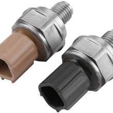 Transmission Pressure Switches,2ND - 3RD Automatic Oil Pressure Sensor Switch Set 28600-P7Z-003+28600-P7W-003 For Honda (27 PSI Beige+ 33 PSI Black)
