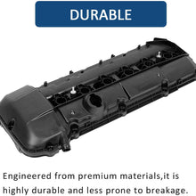 X AUTOHAUX 11127512839 Car Engine Valve Cover Replacement with Gasket for BMW 325Ci 325Xi 330Ci