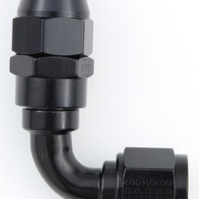 Fragola FRG689010-BL Black Size (-10) 90° PTFE Hose Fitting