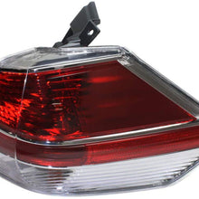 For Nissan Rogue Outer Tail Light Assembly 2014 2015 2016 Passenger Side For NI2805102 | 26550-4BA0A