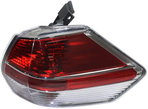 For Nissan Rogue Outer Tail Light Assembly 2014 2015 2016 Passenger Side For NI2805102 | 26550-4BA0A