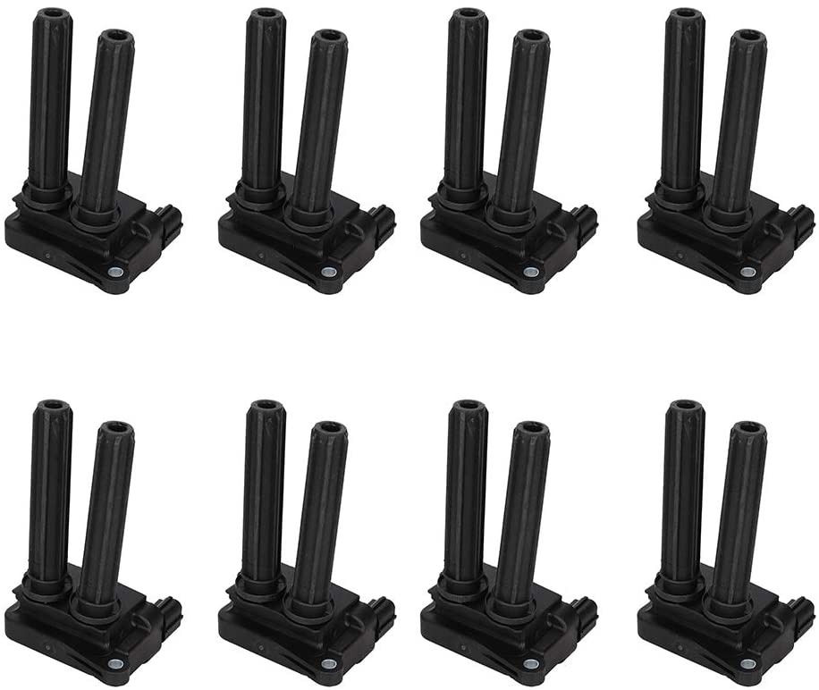 56029129AA Ignition Coil Pack Compatible with Dodge Charger Durango Magnum Commander Grand Cherokee Ram 1500 2500 3500 Chrysler 300 Aspen 2005-2018 5.7L 6.1L 6.4L V8# UF-504 C1526 68238603AA