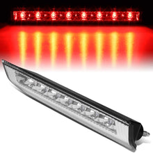 Chrome Housing Full LED Third 3rd Tail Brake Light Lamp Replacement for Nissan Rogue 14-19