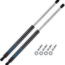 C1608054 20" Gas Prop Force 100 Lb Per Shock for Camper Shell Window Truck Tonneau Cover RV Bed Box Lid Lift Support Struts 2Pcs 20 inch 200 Lb Per Set ARANA