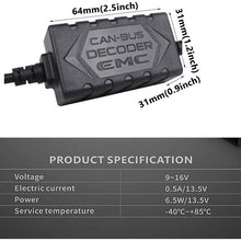 H13 LED Headlight Decoder Warning Error Canceller Anti Flicker Canbus Resistor Adapter - 2Pack